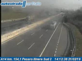 Imagen de vista previa de la cámara web Pesaro - A14 - KM 155,0